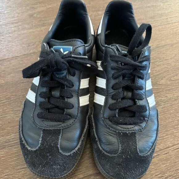 Adidas Women’s Samba Shoes Black Sz 7.5 - Picture 2 of 6